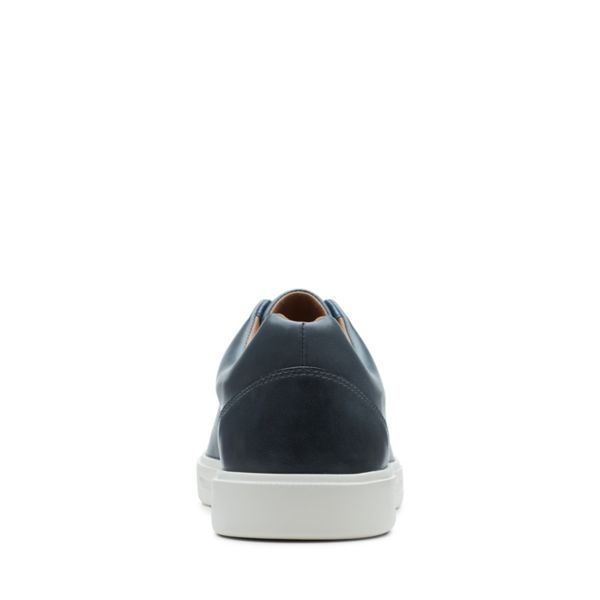 Clarks Mens Un Costa Lace Trainers Dark Blue | CA-5870124